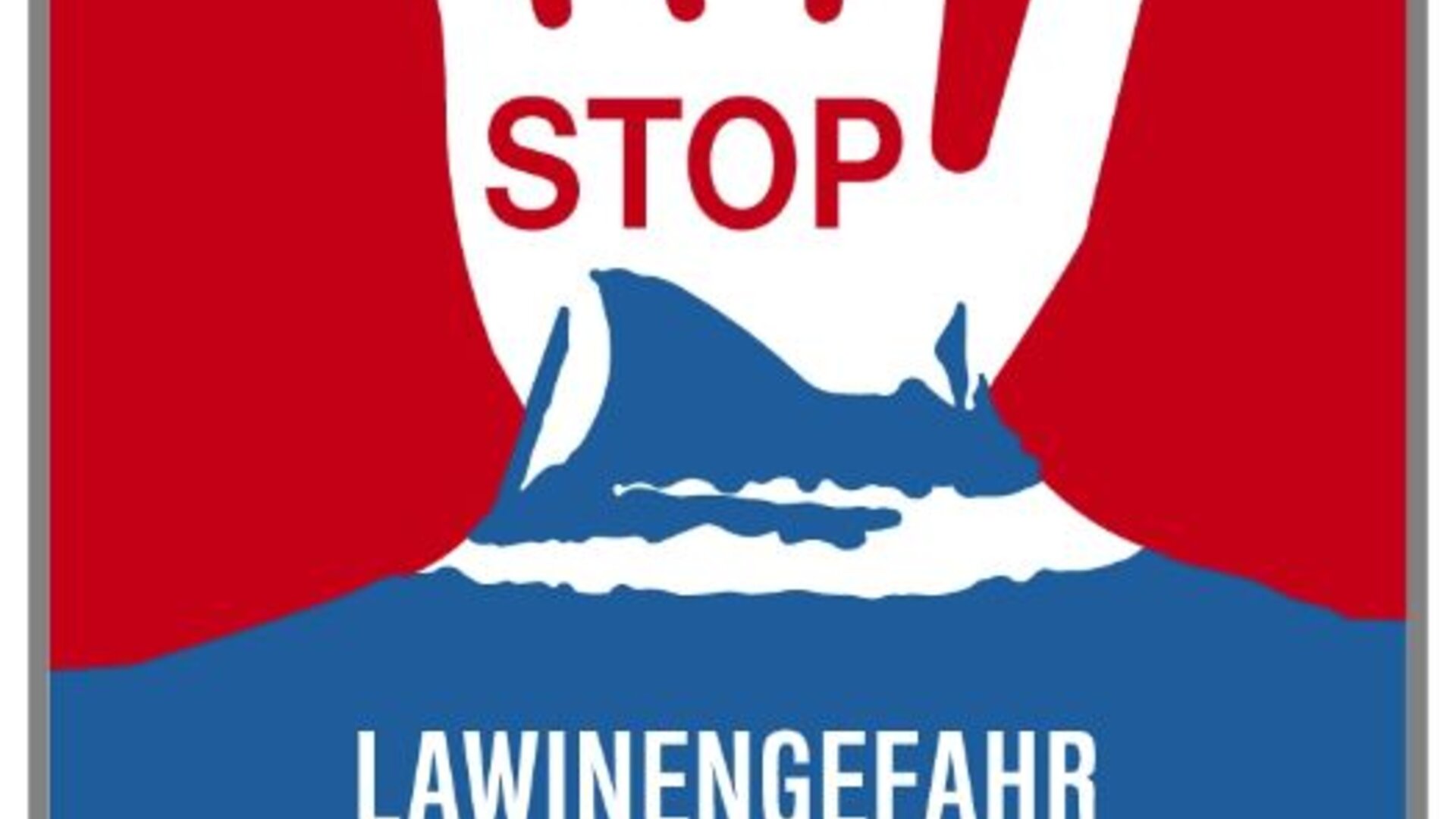 Lawinengefahr - STOP | © DAV Lawinengefahr - STOP | © DAV