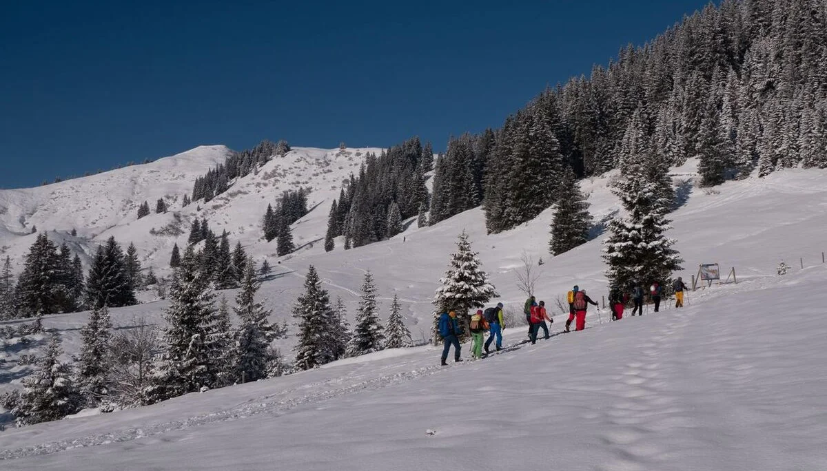 © Anfängerskitour mit Irmi