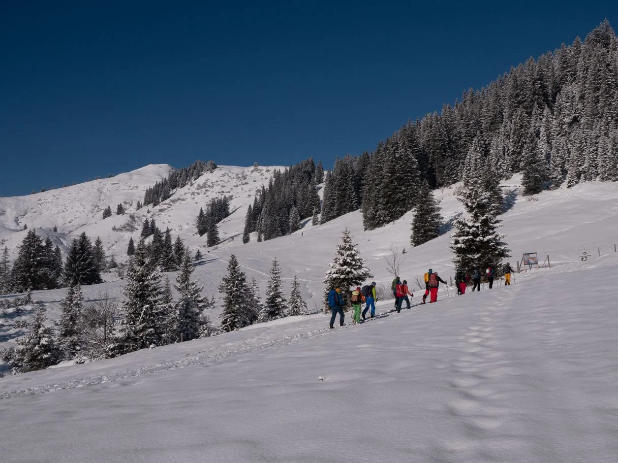 © Anfängerskitour mit Irmi